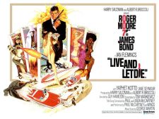 Live and Let Die James Bond 007 Movie Poster